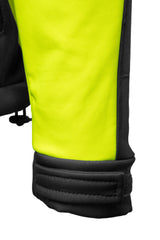 High-Visibility Softshell Werkjas Marineblauw met Reflecterende Strepen – Klasse 2